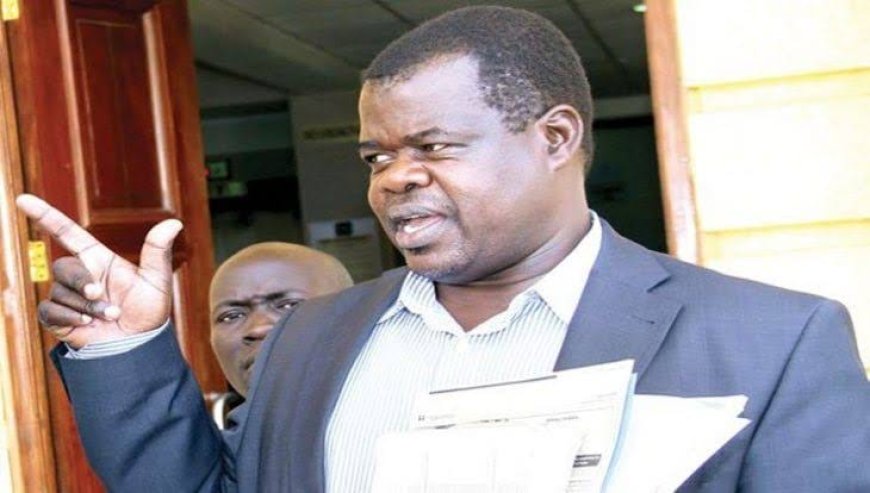 Omtatah responds to Atwoli over presidential bid financing