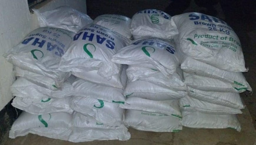 Police seize 88 bags of suspected contraband sugar