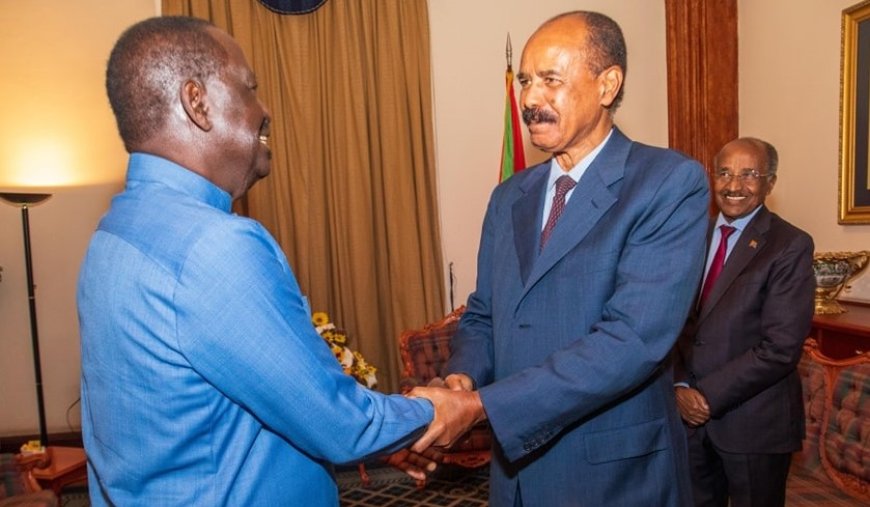 Raila lands Eritrea’s support ahead of AUC elections