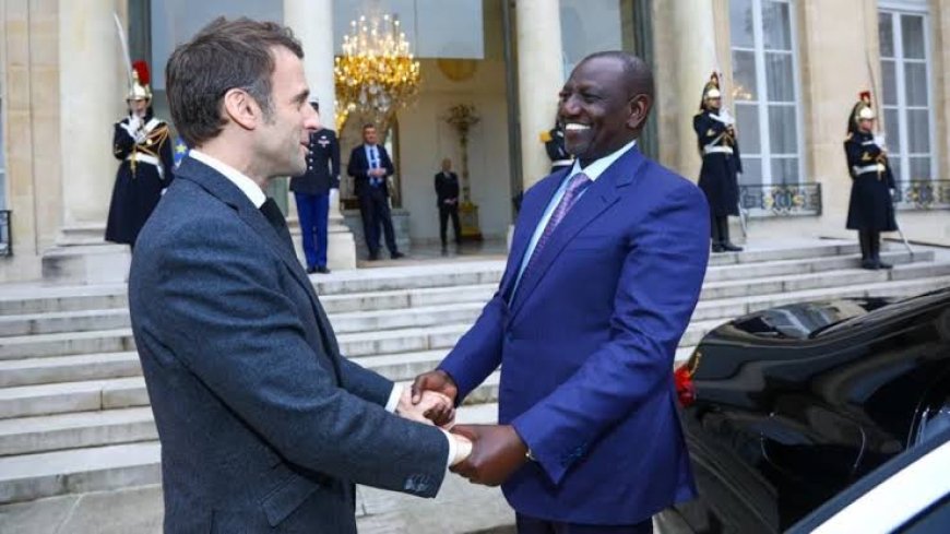 How President Ruto's Engagement with Macron Could Impact Raila's AU ambitions